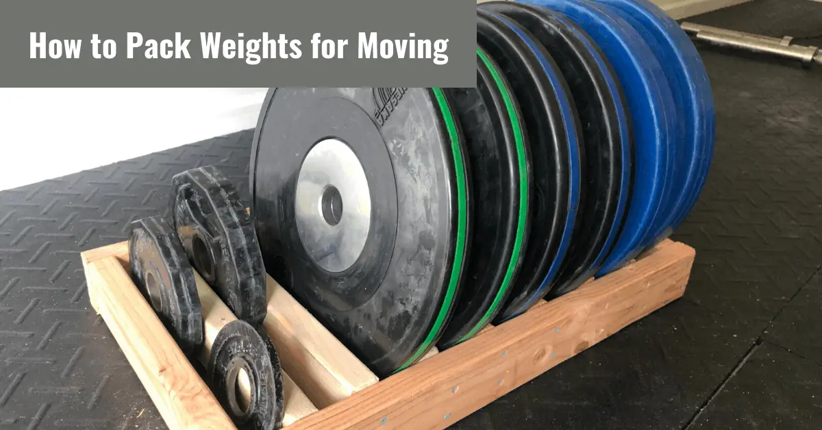 How to Pack Weights for Moving