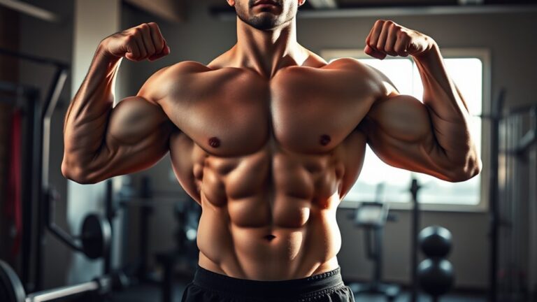 achieve v shaped physique
