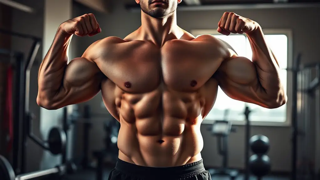 achieve v shaped physique