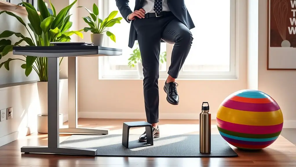 adjustable workstation for health