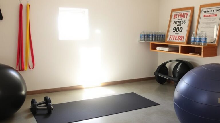 affordable at home fitness setup