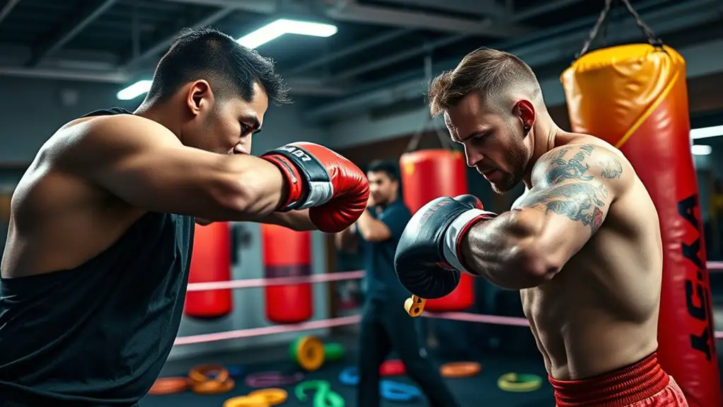 boxing training enhances fitness