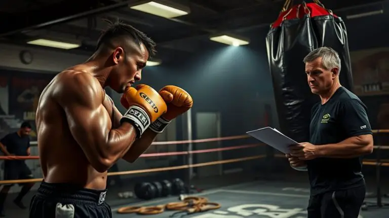 boxing training gym routine