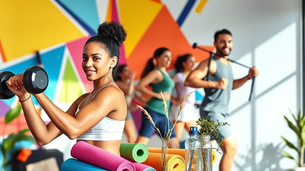 commit to consistent fitness