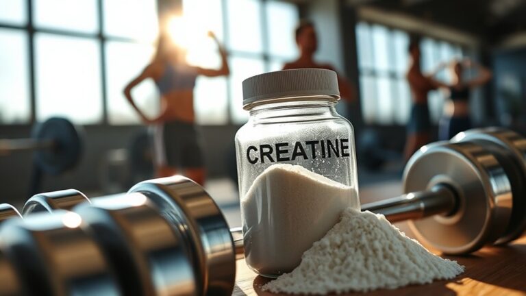 creatine enhances gym performance