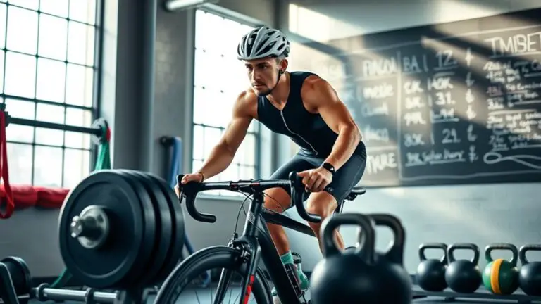 cyclists optimal weight training