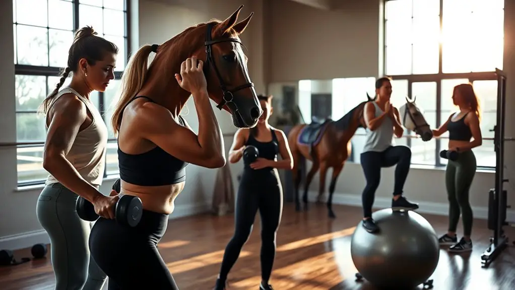 equestrian fitness enhances performance
