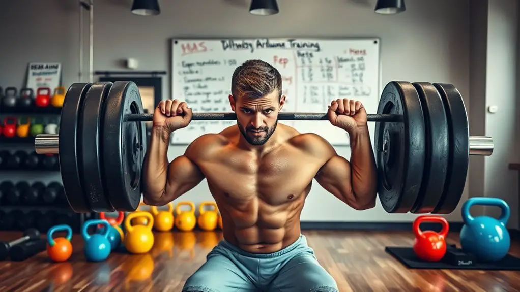 high rep strength training method