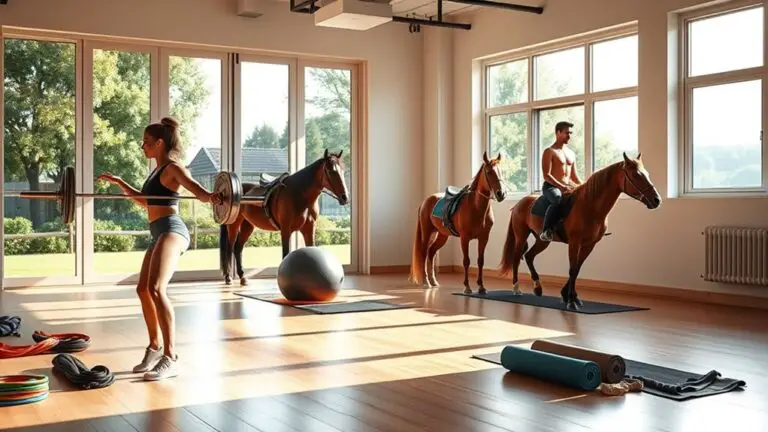 horse rider fitness routines