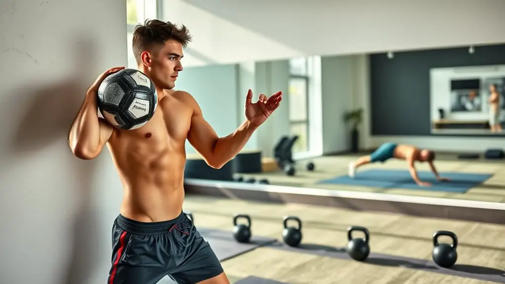 improve balance through core