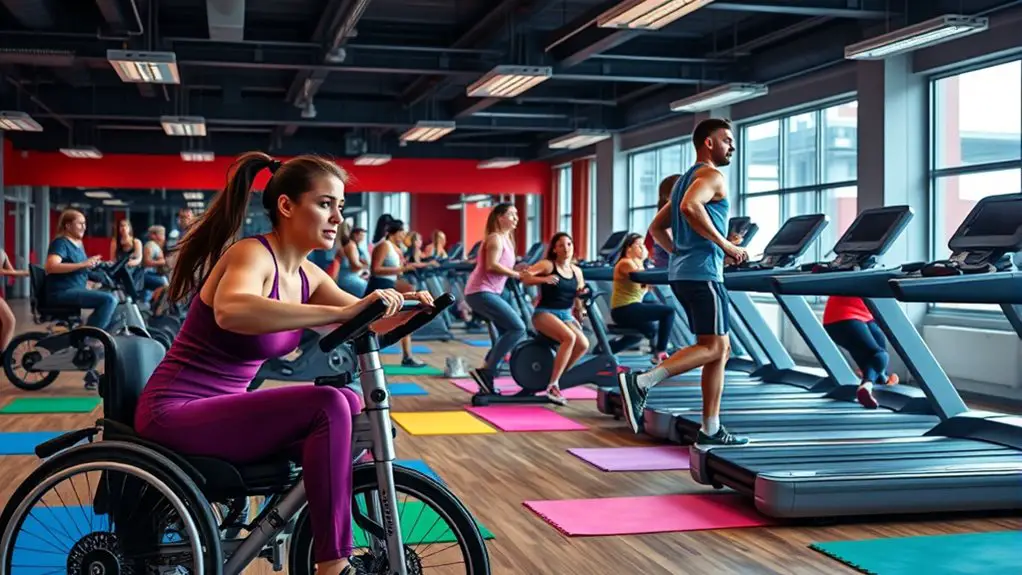 inclusive cardiovascular exercise options