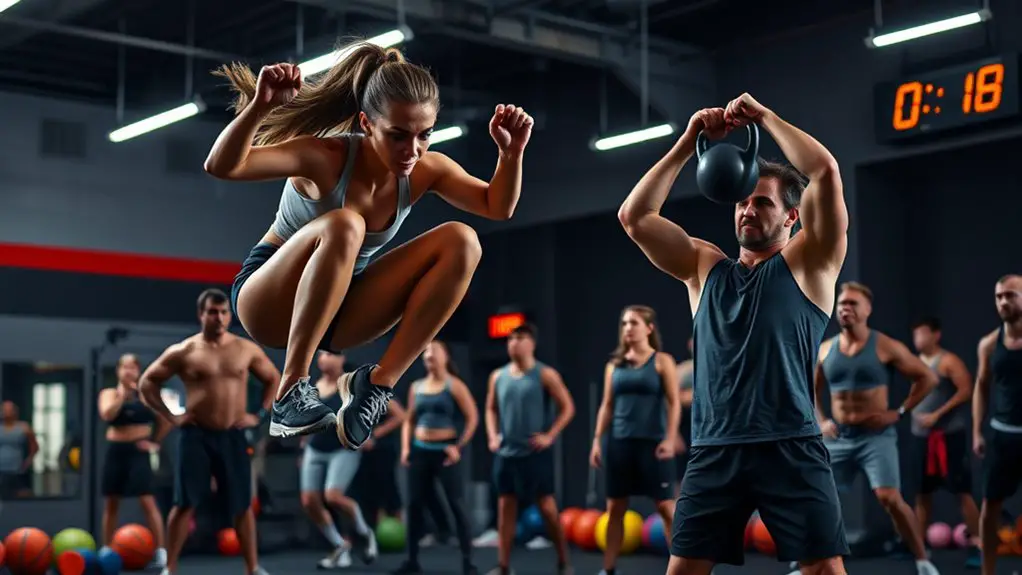 intense crossfit cardio workouts