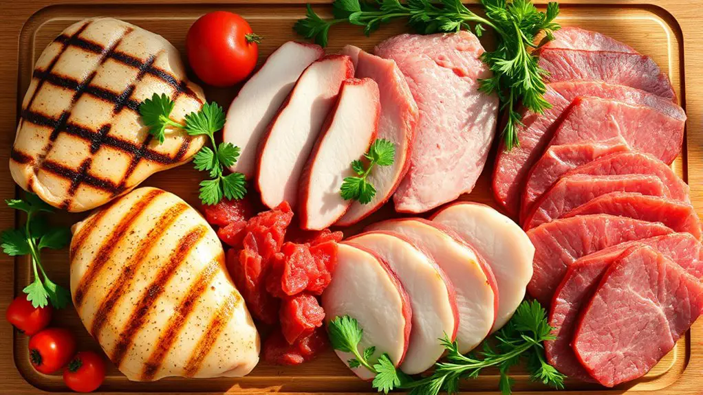 lean meats provide protein