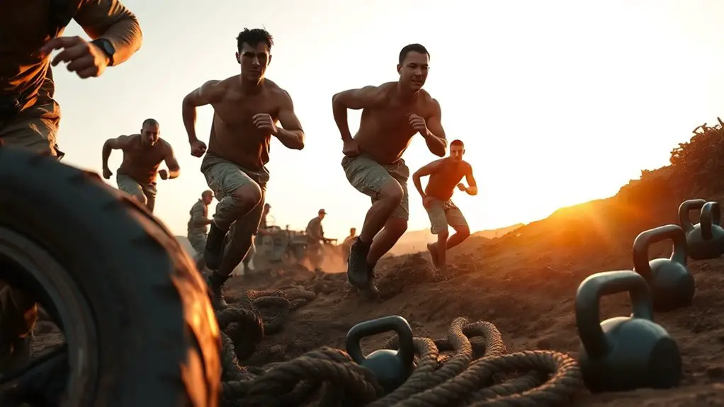 military training requires resilience