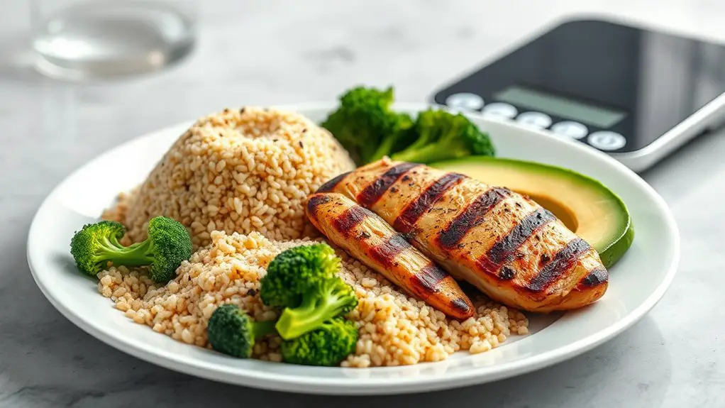 muscle growth macronutrient ratios