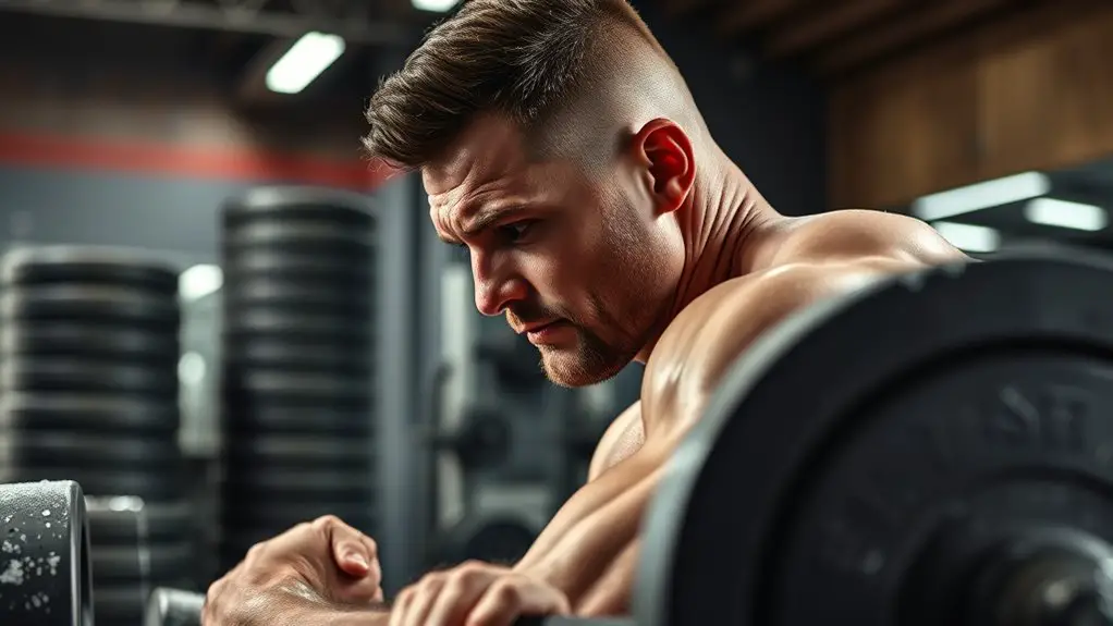 muscle growth through training