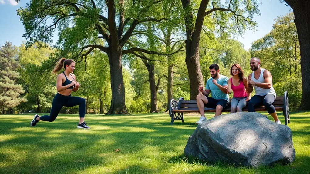 nature inspired outdoor exercise