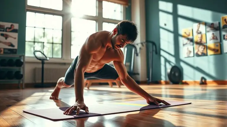 pre and post gym stretches