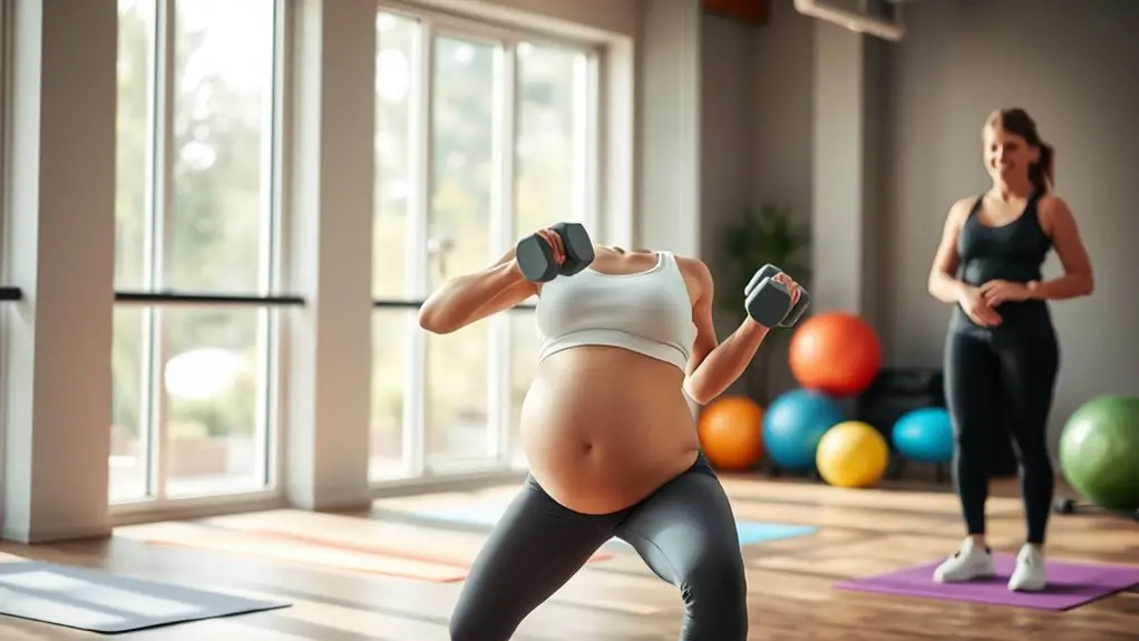 pregnancy gym workouts guide