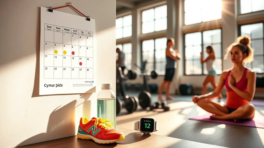 prioritize a consistent schedule