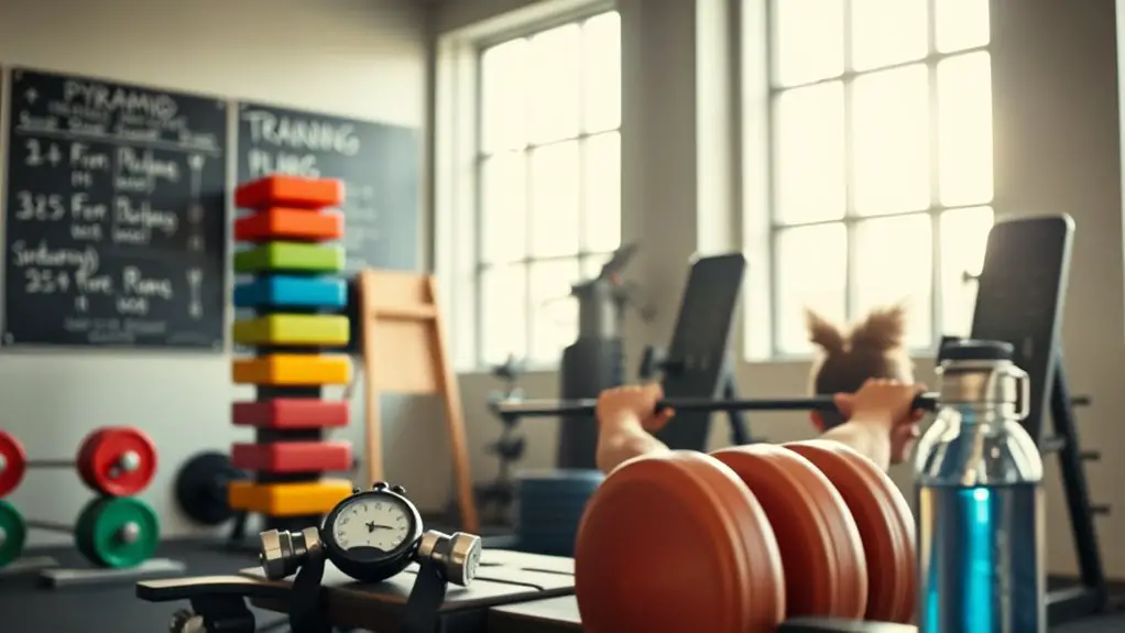 pyramid training workout structure