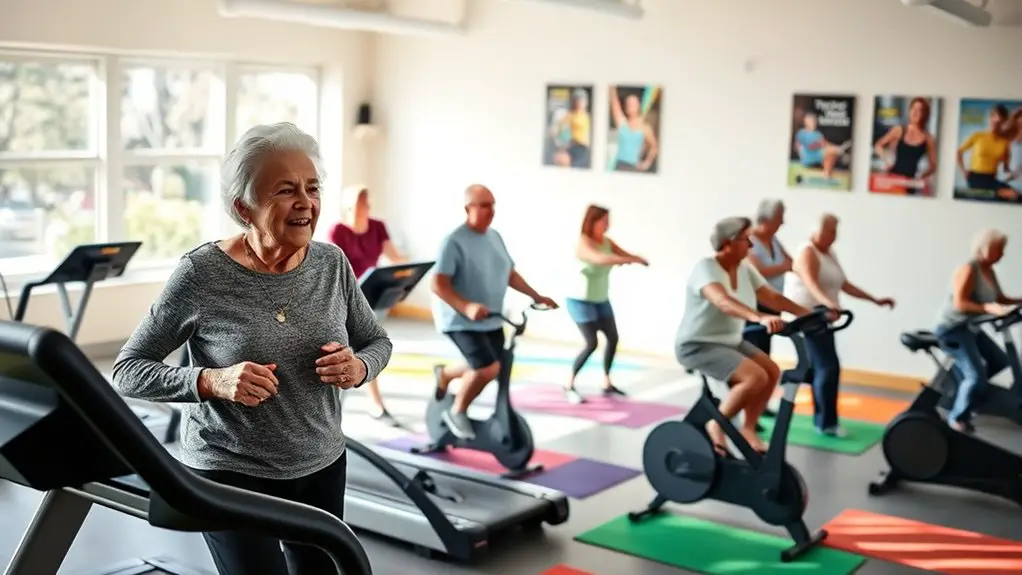 senior friendly cardio exercises