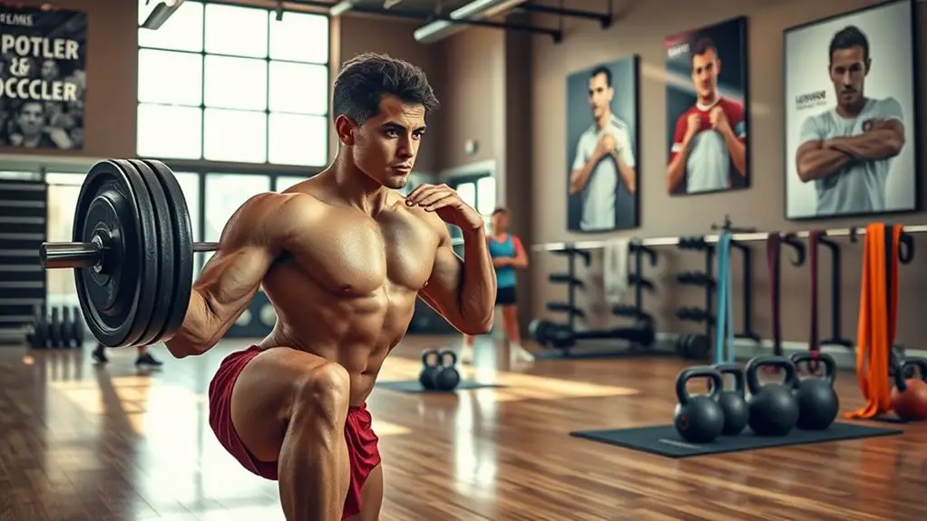 soccer player strength training