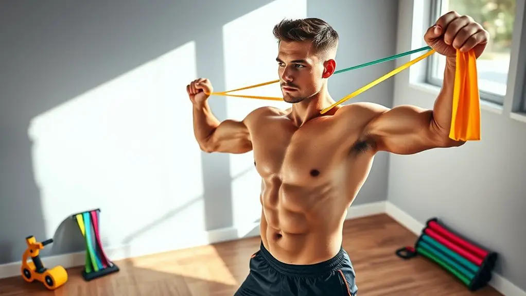 strength training with bands
