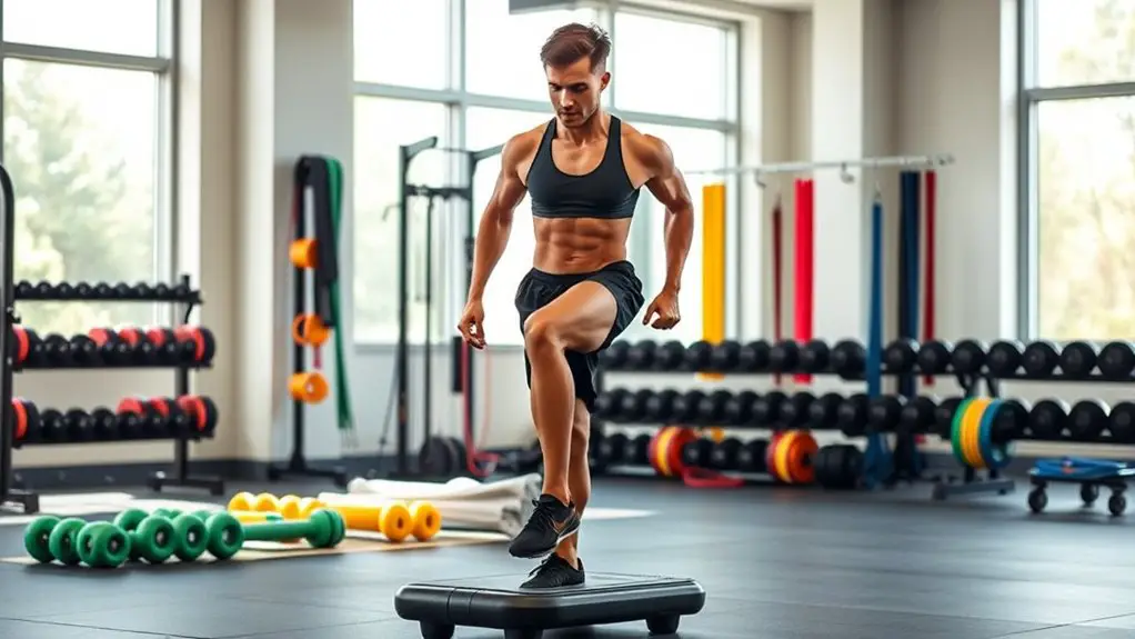 strengthen ankles at gym