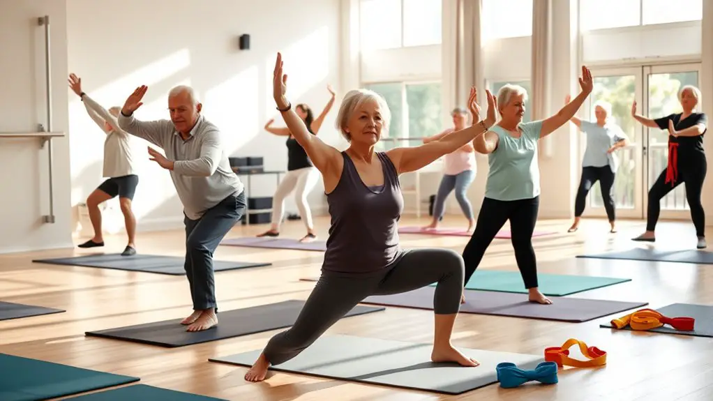 stretching and stability exercises