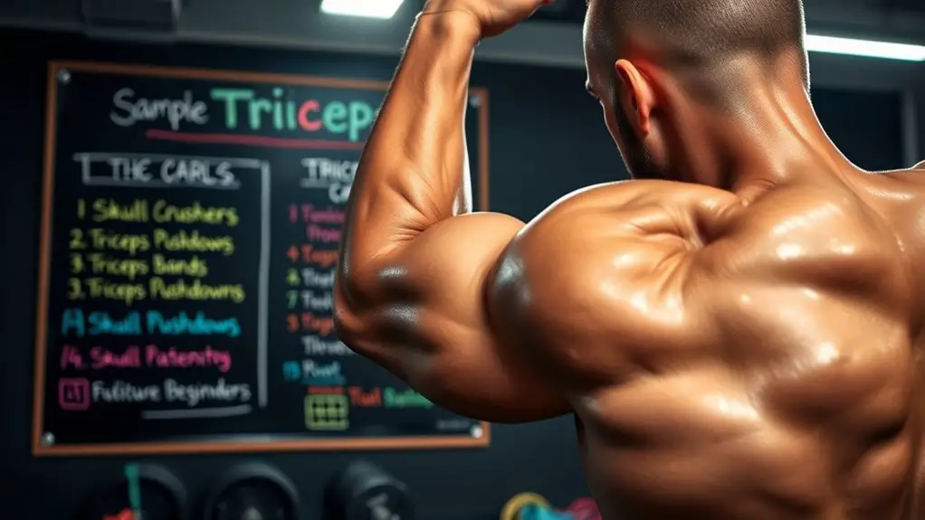 triceps workout plan details