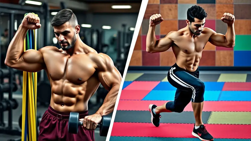 upper vs lower body workouts
