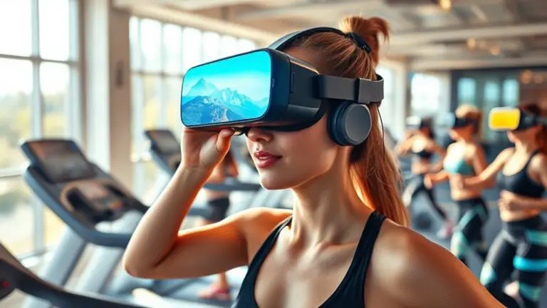 virtual workouts through immersion