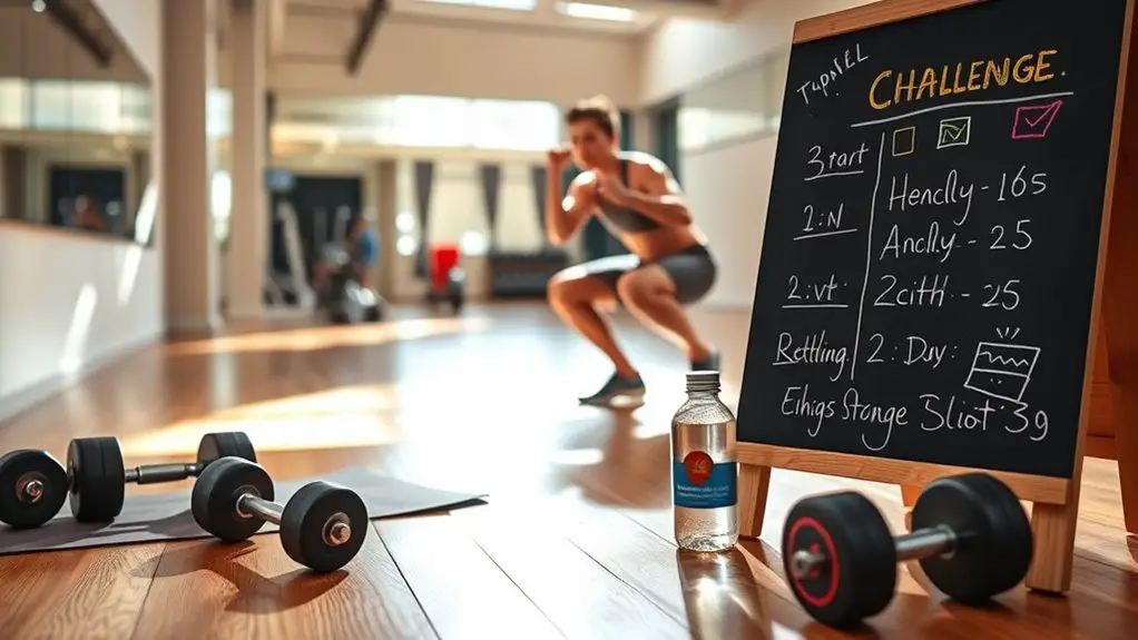 weekly personal fitness challenge