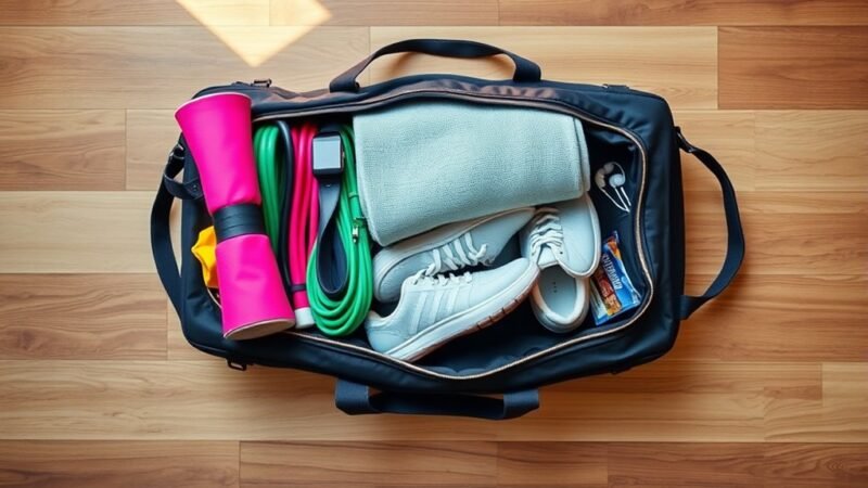 How to Organize Your Gym Bag for Maximum Efficiency - GymNstrength